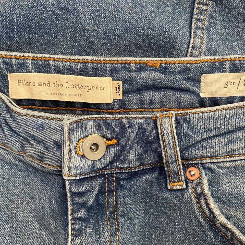 Pilcro denim skirt